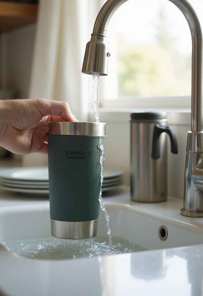 14 Ultimate Stanley Tumbler Tips for Travel Lovers (You Won't Believe How Easy #6 Is!) - 3. Easy Clean-Up After Your Adventures