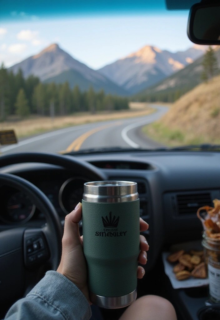 14 Ultimate Stanley Tumbler Tips for Travel Lovers (You Won't Believe How Easy #6 Is!) - 5. Perfect for Road Trips