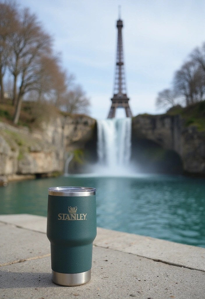 14 Ultimate Stanley Tumbler Tips for Travel Lovers (You Won't Believe How Easy #6 Is!) - 7. Stylish Social Media Moments